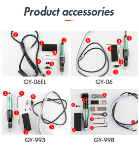 GY-06 пневматический ультразвуковой полировщик для полировки форм и зеркальной отделки пневматических шлифовальных машин - Product Image 5