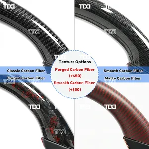 Volante inteligente personalizado de fibra de carbono TDD con LED para Audi Q3 Q5 - Product Image 6