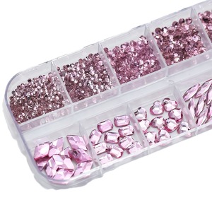 Multi-Shape 3D Flatback Rhinestones Cheap DIY Nail Design Decorations with Glass Crystal Beads Manicure Jewelry Gemstones - Product Image 6