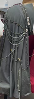 Hijab musulman tendance - Voile en maille haute densité grande taille à effet feuille de lotus pour femme -1