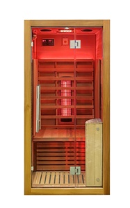 Modern Design Electric <strong>Far</strong> <strong>Infrared</strong> <strong>Sauna</strong> <strong>Room</strong> Hemlock Solid Wood with Computer Control Panel