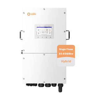<span class=keywords><strong>Inversor</strong></span> <span class=keywords><strong>Solis</strong></span> de fabricación, <span class=keywords><strong>inversor</strong></span> solar híbrido de almacenamiento de energía monofásico, 3kw, 3.6kw, 5kw, 6kw, 8kw, (3-8), 1, 2, 1, 2, 1, 2, 1, 2, 3kW - Product Image 1