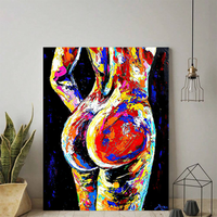 Tableau mural abstrait classique avec silhouette féminine, impression sur toile HD, affiche moderne de lignes corporelles, peinture décorative pour la maison, le salon ou le café