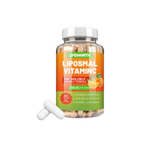 LIFEWORTH naturale vegano ad alta potenza complesso vitamine Liposomal vitamina C compresse integratore - Product Image 6