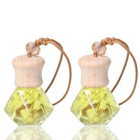 Flacon vide de 5 ml et 10 ml en verre avec bouchon à vis, imprimé à l'écran, pour diffuseur de parfum d'air de voiture
