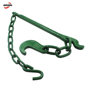 Chaîne de fixation de conteneurs en acier G80 de 11 mm, 13 mm, 16 mm, chaîne de fixation de cargaison, chaîne de fixation de bateau - Product Image 2