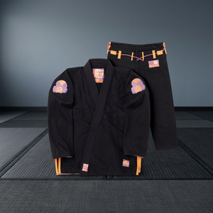 Uniforme de BJJ Personalizado, Negro, 100% Algodón, 360g, Ligero, Transpirable, Kimono con Costuras Tatami, Unisex, Fabricante OEM ODM - Product Image 3