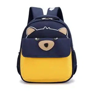 China Supplier Fashion Customized Printing Popular New Style Animal Bear Cartoon School Backpack Bags for Kindergarten Kids Gift