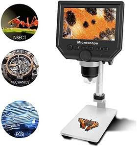 Kit d'accessoires pour microscope à bras unique <span class=keywords><strong>articulé</strong></span> Digital USB G600 Aluminium Alloy Boom Stand Slides trinocular microscope - Product Image 6