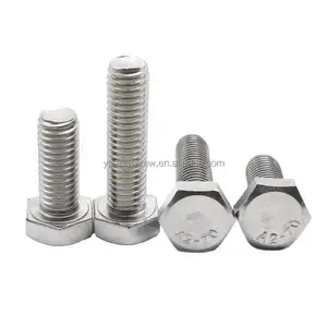 Online Wholesale A307 Grand a Grade B Carbon Steel Heavy Hex Bolt Available in Titanium Stainless Steel with Zinc Plain Finish