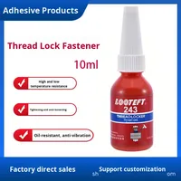 LUCHAO 10ml Colle époxy pour filetage en flacon, résistante aux hautes températures, pour usage en construction, 222 243, contre la desserrure des vis