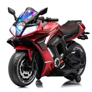 มอเตอร์ไซค์ไฟฟ้าสำหรับเด็ก สีขาวเขียว ขับเคลื่อนด้วยแบตเตอรี่ - Product Image 3