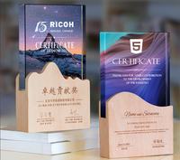 Trophée en cristal fait main, forme irrégulière, gravure laser 3D personnalisée, prix rouge pour la remise des diplômes et souvenirs – Vente chaude