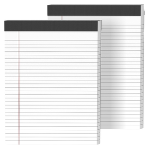 Organizzatori a spirale leggera A5 pastiglie per appunti stampate da 20.3x12.7cm strappa la linea di carta a fogli mobili per la scuola-un regalo - Product Image 1