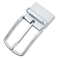 Ceinture décontractée en alliage à boucle ardillon rotative, nouveau style, avec technique de moulage par transfert thermique GF35-5132