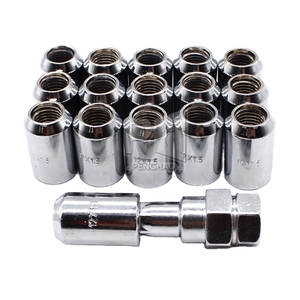 Phụ Kiện Xe Hơi Thép Không Gỉ Lug Nuts 32Mm DEFT M12x1.5 M12X1.25 Racing Car Wheel Lug Nuts Vành Bánh Xe - Product Image 5
