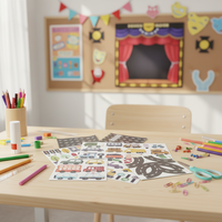 Circuit de train magnétique interactif pour enfants - Jeu éducatif sur le transport avec véhicules et panneaux de signalisation