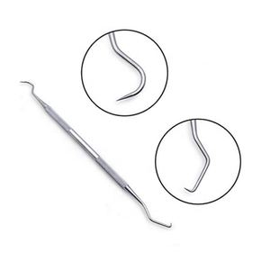 Kit de higiene Dental profesional, de acero inoxidable quirúrgico de gran calidad, 6 piezas, incluye espejo para los dientes - Product Image 6