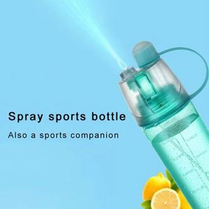 Bouteille de pulvérisation en plastique sans BPA avec vaporisateur pour eau rafraîchissante promotionnelle - Product Image 2