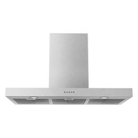 Hotte aspirante murale OEM à LED avec filtre en verre, ventilée et contrôlée par application, pour fours et cheminées