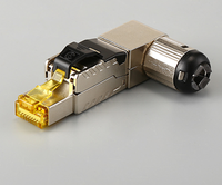 Nouveau Cat8 RJ45 STP 8P8C Connecteur Ethernet Câble Tête plaqué Or pour Réseau RJ 45 Connecteurs