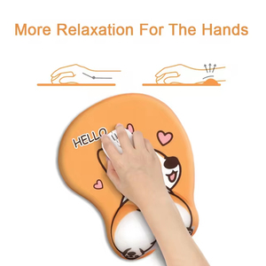Reposamuñecas 3D personalizado con Base de PU antideslizante, soporte de muñeca para aliviar el dolor, trasero Sexy, Gel de pecho de Anime, alfombrilla de ratón de silicona para juegos - Product Image 3