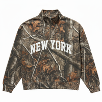 Sweat-shirt à capuche demi-zip camouflage imprimé intégral haut de gamme personnalisé pour homme – Veste streetwear graphique pour la chasse et les activités de plein air