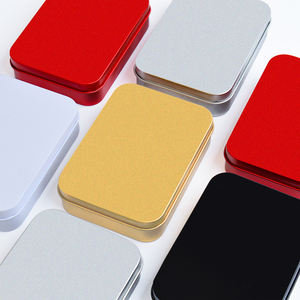 กล่องโลหะเคลือบดีบุกทรงสี่เหลี่ยมผืนผ้าบรรจุภัณฑ์สำหรับงานเลี้ยงวันเกิดสำหรับคุกกี้ - Product Image 5