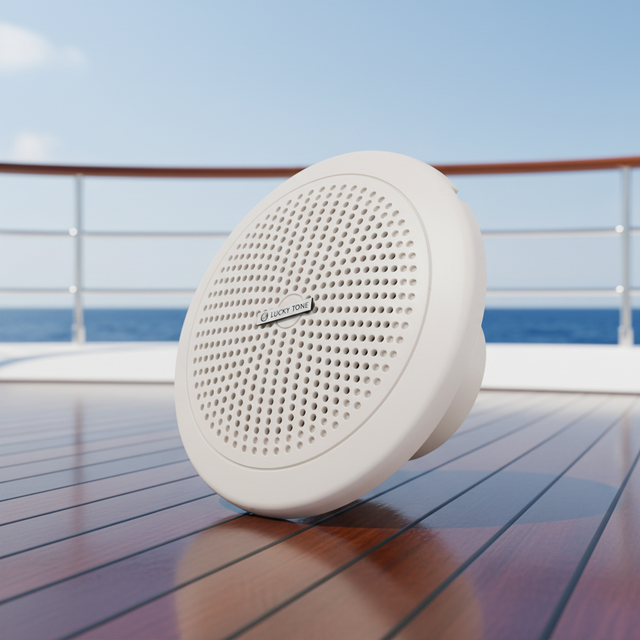 V Ceiling Speakers Waterproof Marine Ceiling Speaker Loudspeaker for Marine Boat Home Bathroom