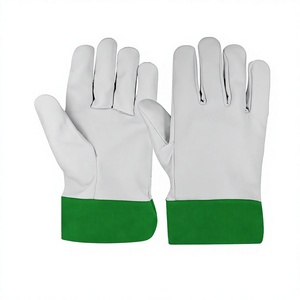 Guantes de Soldadura TIG de Piel de Oveja y Vacuno, Certificación CE, Protección de Seguridad para Manos y Brazos, Resistentes al Calor - Product Image 1