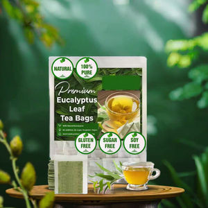 Sachets de thé de feuilles de graviola au corossol frais de qualité supérieure de 120g 100% thé de feuilles d'eucalyptus naturel pur fait à la main cru traité meilleur <span class=keywords><strong>Nat</strong></span> - Product Image 2