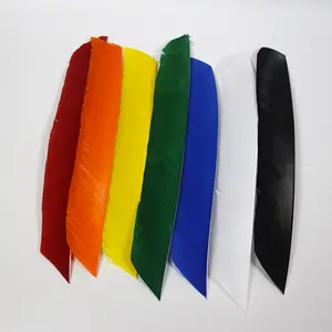 Wholesale Over 18cm Full Length Arrow Feather Grind Arrow Feather For Arrow Shaft