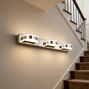 Modern Simple Luxury LED Wall Lamp Waterproof LED Wall <b>Sconce</b> Indoor Bathroom Mirror <b>Light</b> for Hotel Living Room Bedroom Bedside - Product Image 1