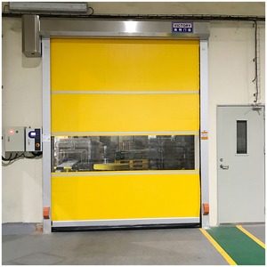 Porta a Scorrimento Rapido Industriale con Sensore, Porta Avvolgibile Automatica a Zip, Porta ad Alta Velocità in PVC <span class=keywords><strong>per</strong></span> Camera Bianca - Product Image 4