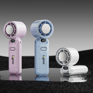 Summer Hot Sale <b>Mini</b> Portable USB <b>Cooler</b> Fan Fashionable Rechargeable Air Cooling Handheld Wedding Foldable Plastic Outdoor - Product Image 3