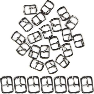 Lot de boucles à ardillon métalliques à pointe unique pour chaussures, sacs et ceintures en cuir - Product Image 1