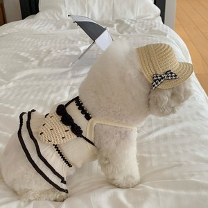 In stile coreano di vendita calda personalizzata simpatiche camicie di lusso per cani abbigliamento per la toelettatura di piccoli cani vestiti estivi per cani - Product Image 5