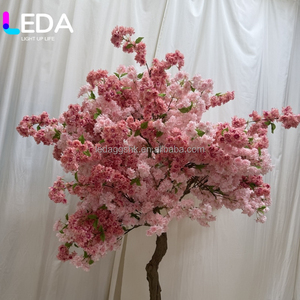 ต้นซากุระประดิษฐ์ LEDA สำหรับตกแต่งงานแต่งงาน ฉากชายหาด ต้นซากุระสีชมพู - Product Image 2