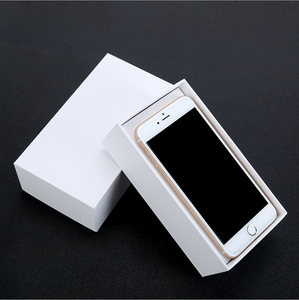 White Luxury Lid and Bottom Mobile Phone and Accessory Packaging Box