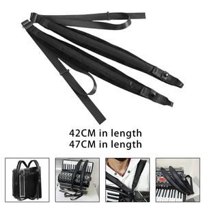 2 pezzi durevole professionale fisarmonica cinturini bassi 42cm spalline borsa professionale strumento musicale accessorio di ricambio - Product Image 6