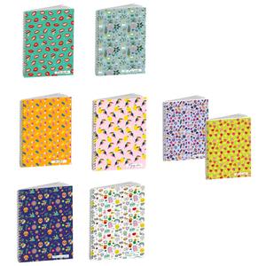 LOS ESSENTIALES - CUADERNO DE ESPIRAL CON PÁGINAS A4 ESTAMPADAS DE 6 CUADROS + CUADRADOS DE 5MM - Product Image 1