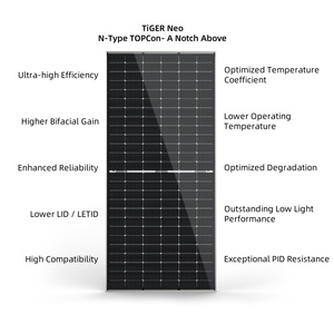 Module photovoltaïque Jinkohu Neo N-type 610-635 watts, <span class=keywords><strong>panneau</strong></span> solaire Topcon double face double vitrage - Product Image 2