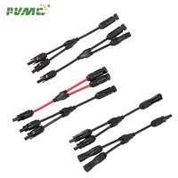 Connecteur solaire Y3 durable étanche IP67 2 en 1 1000V DC 30A mâle et femelle 4mm2 Type de connecteur
