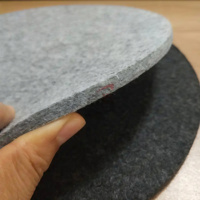 Tissu en feutre polyester non tissé aiguilleté 100m - Résistant à l'huile, brossé, effet suède, Ripstop, anti-abrasion, anti-déchirure, anti-traction