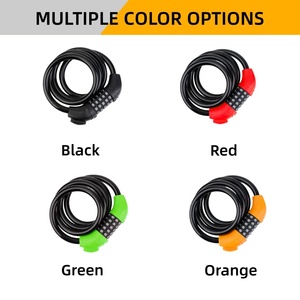 Nuevo Producto: Candado de <span class=keywords><strong>Cable</strong></span> de Acero con Combinación de 5 Dígitos, Directo de Fábrica, Antirrobo <span class=keywords><strong>para</strong></span> Bicicleta Eléctrica, Motocicleta y Bicicleta - Product Image 6