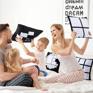 16x16 inch thăng hoa trống gối trường hợp cá nhân DIY truyền nhiệt đệm bìa cho thoải mái trang trí nội thất Quà Tặng - Product Image 5