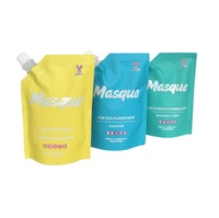 Pochette à bec verseur réutilisable personnalisée de haute qualité pour savon liquide, shampoing, liquide vaisselle, détergent, emballage Doypack, qualité alimentaire
