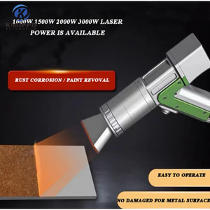 Nueva Máquina Láser Portátil 2026 para Eliminación de Óxido 1000w/1500w/2000w/3000w Máx. para Limpieza de Metal, Acero Inoxidable y Pintura con Láser de Fibra - Product Image 5
