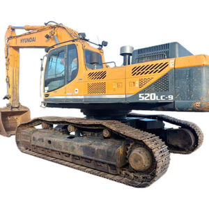 Excavadora original Hyundai 520LC-9 más barata Excavadora sobre orugas Hyundai 520LC-9 en buenas condiciones 52 Ton Hyundai 520 Venta caliente - Product Image 1