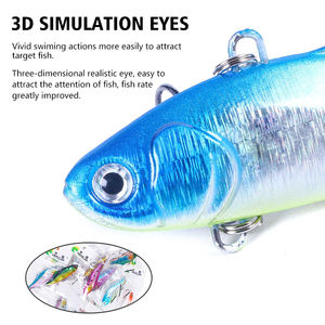 Fabrik preis Mental VIB Angel köder Köder Vivid Swimbait, um Angel köder für Bass Barsch fische anzusprechen - Product Image 4